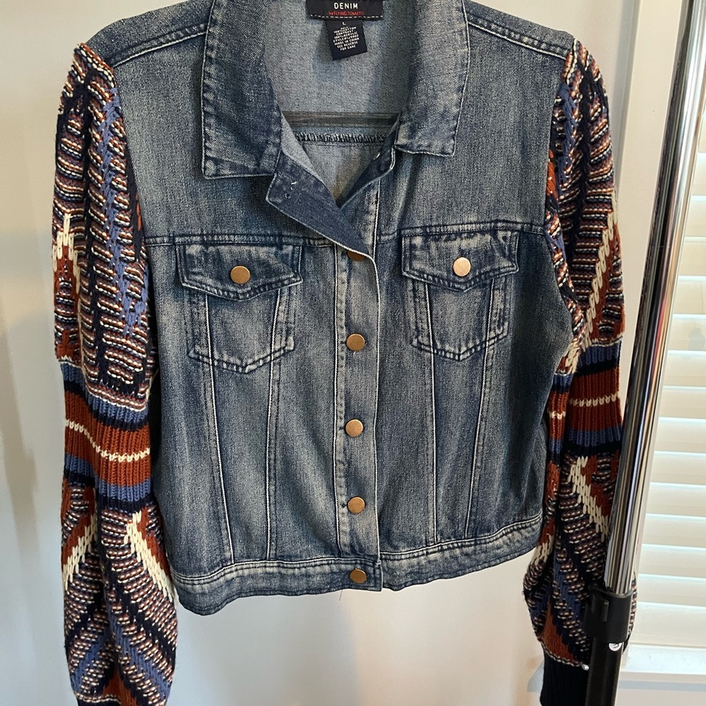 Flying Tomato Blue Denim Jacket